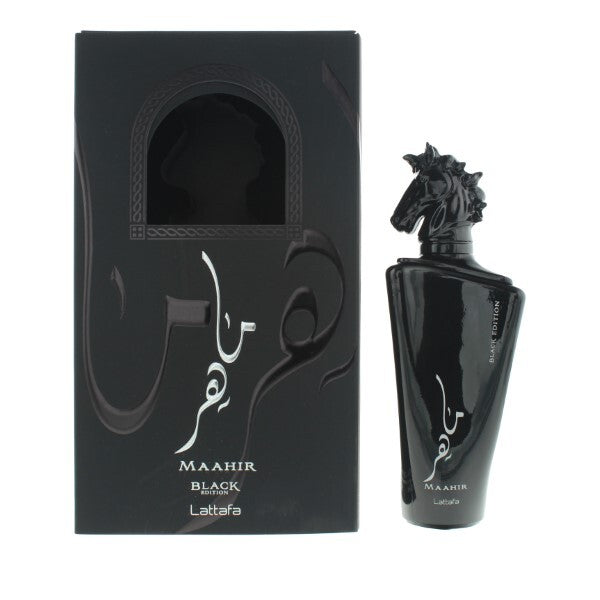 Lattafa Maahir Black Edition Eau de Parfum 100ml, imported from the UK