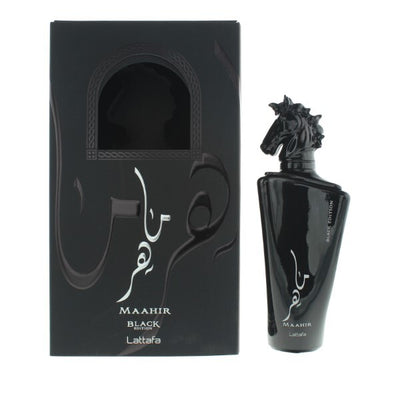 Superdrug Lattafa Maahir Black Edition Eau de Parfum Duft 100ml- Kjøp online hos McGrocer