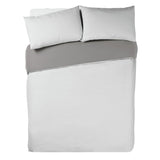Habitat Polycotton Purple Reversible Bedding Set Single
