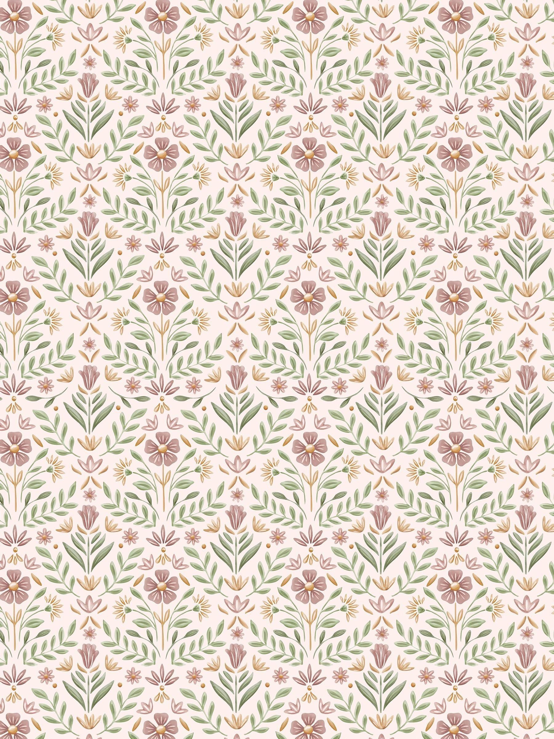 Little Dutch fairy flowers wallpaper 10m x 52cm (British brand)