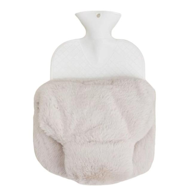 M&S Collection Supersoft Faux Fur Hot Water Bottle 'One Size Blush