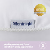 Silentnight soft like down pillow 2-pack (British brand)