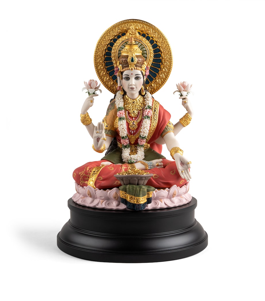 Lladró Goddess Lakshmi figurine 41cm, UK version