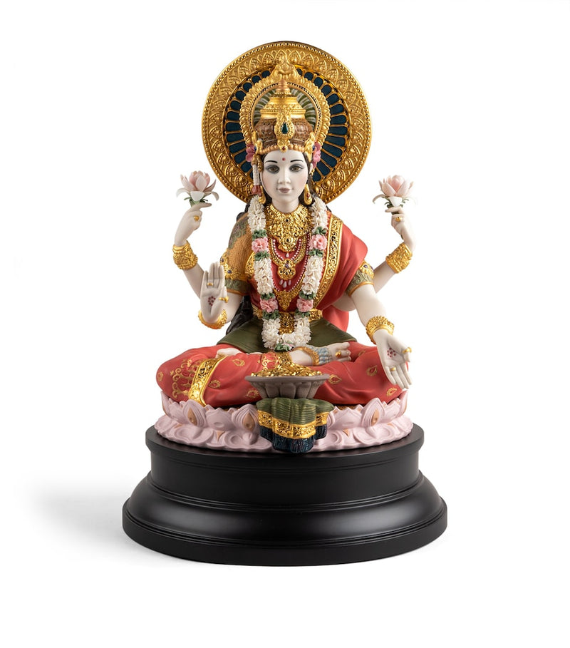 Lladró Goddess Lakshmi figurine 41cm, UK version