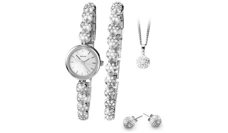 Sekonda Ladies' 4 Piece Glitter Set GOODS Argos