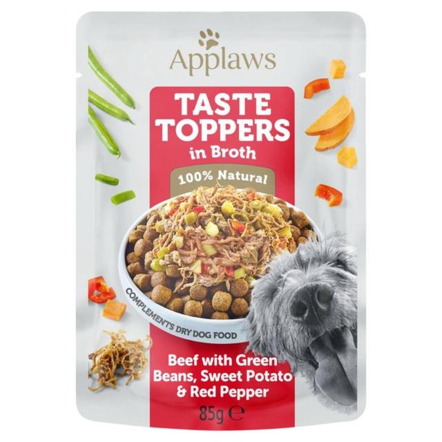 Applaws Taste Topper Beef Pouch in Broth   85g GOODS M&S   