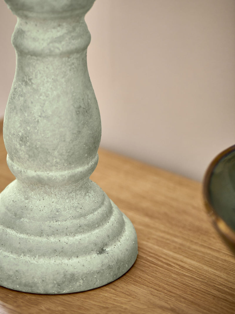 Lydford natural pillar candle holder, imported from the UK