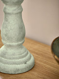 Lydford natural pillar candle holder, imported from the UK