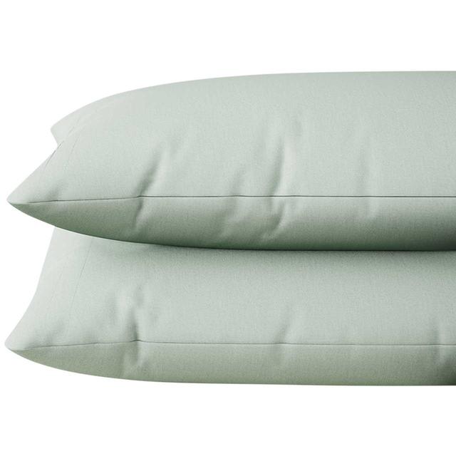 M&S Cotton Rich Pillowcases Duck Egg   2 per pack