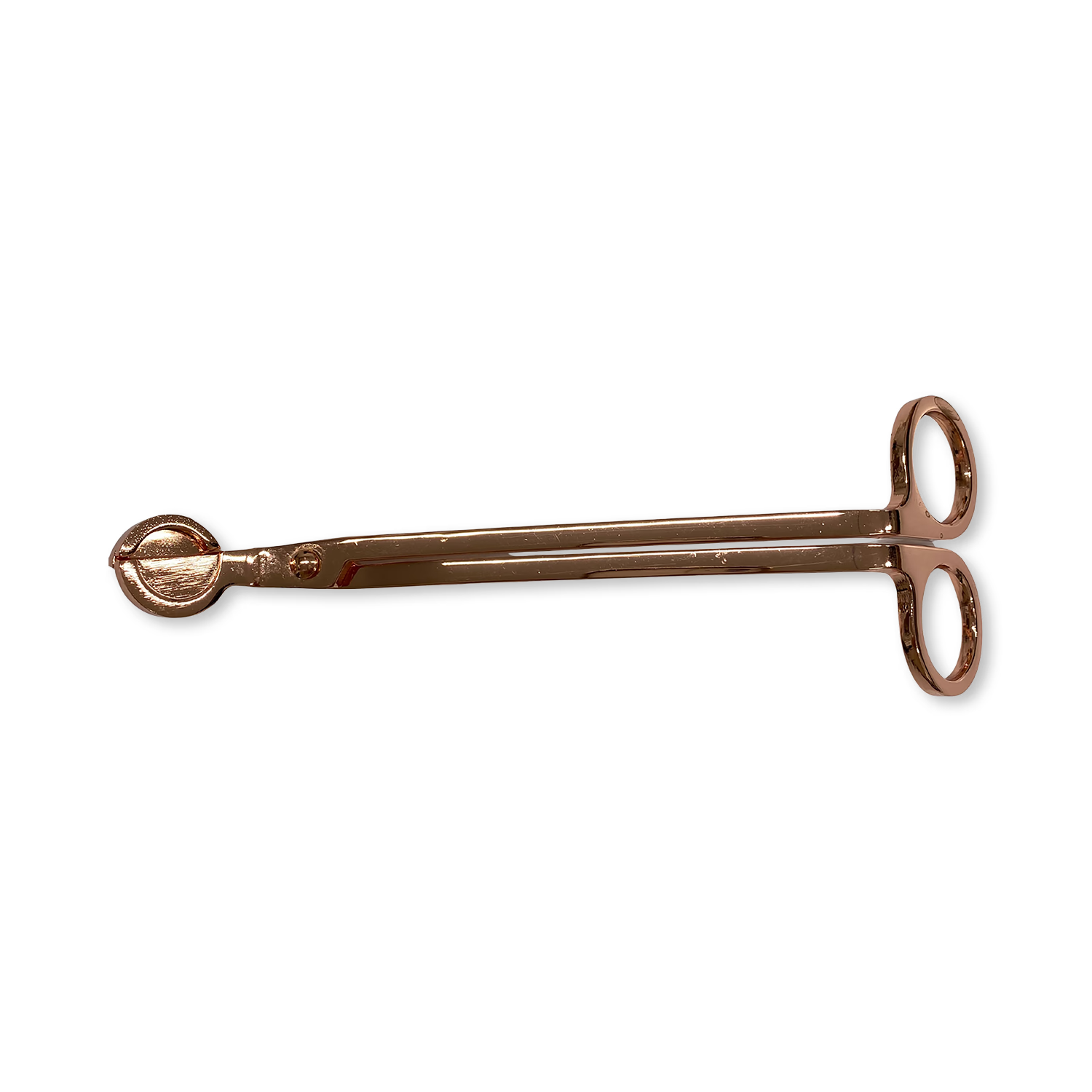 Northern Glow stainless steel candle wick trimmer, imported from the UK
