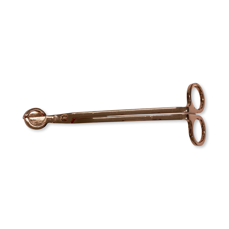 Northern Glow stainless steel candle wick trimmer, imported from the UK