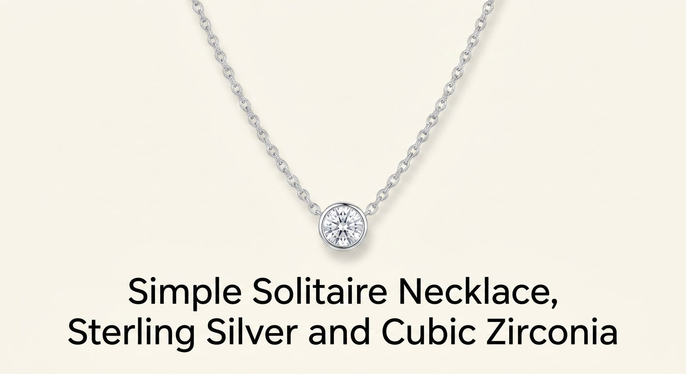 Cartier d'Amour 18ct white-gold 0.09ct diamond necklace, imported from the UK