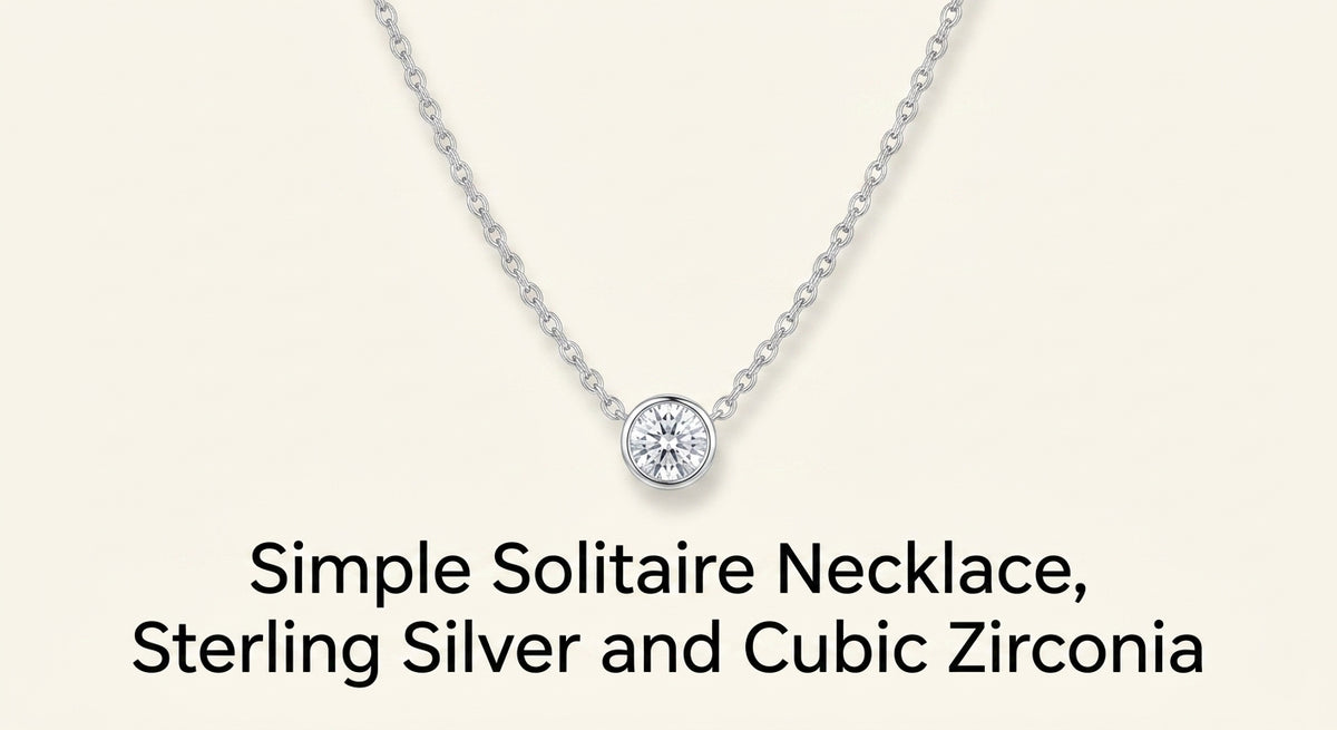 Cartier d'Amour 18ct white-gold 0.09ct diamond necklace, imported from the UK