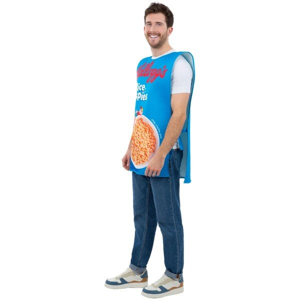 Smiffys Kelloggs Rice Krispies cereal box costume - British product