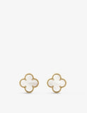 Van Cleef & Arpels Alhambra mother-of-pearl earrings - British product
