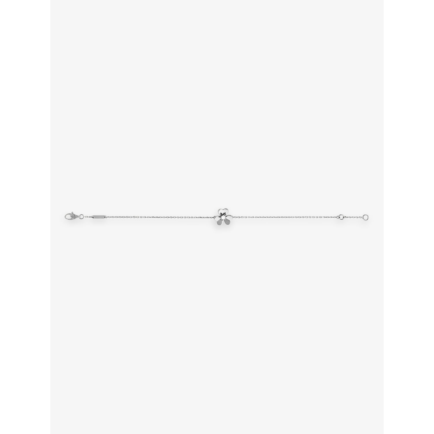 Van Cleef & Arpels Frivole white gold diamond bracelet 17.5cm (British brand)