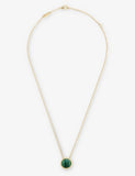 Van Cleef & Arpels necklace yellow-gold malachite chain 42cm - British product