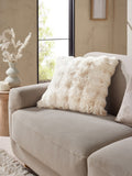 Charcoal Grey Aspen Faux Fur Cushion 59 x 59cm