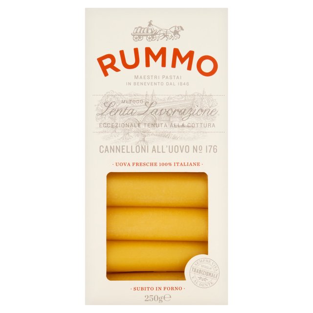 Rummo Cannelloni All'Uovo Egg Pasta No. 176   250g GOODS M&S   