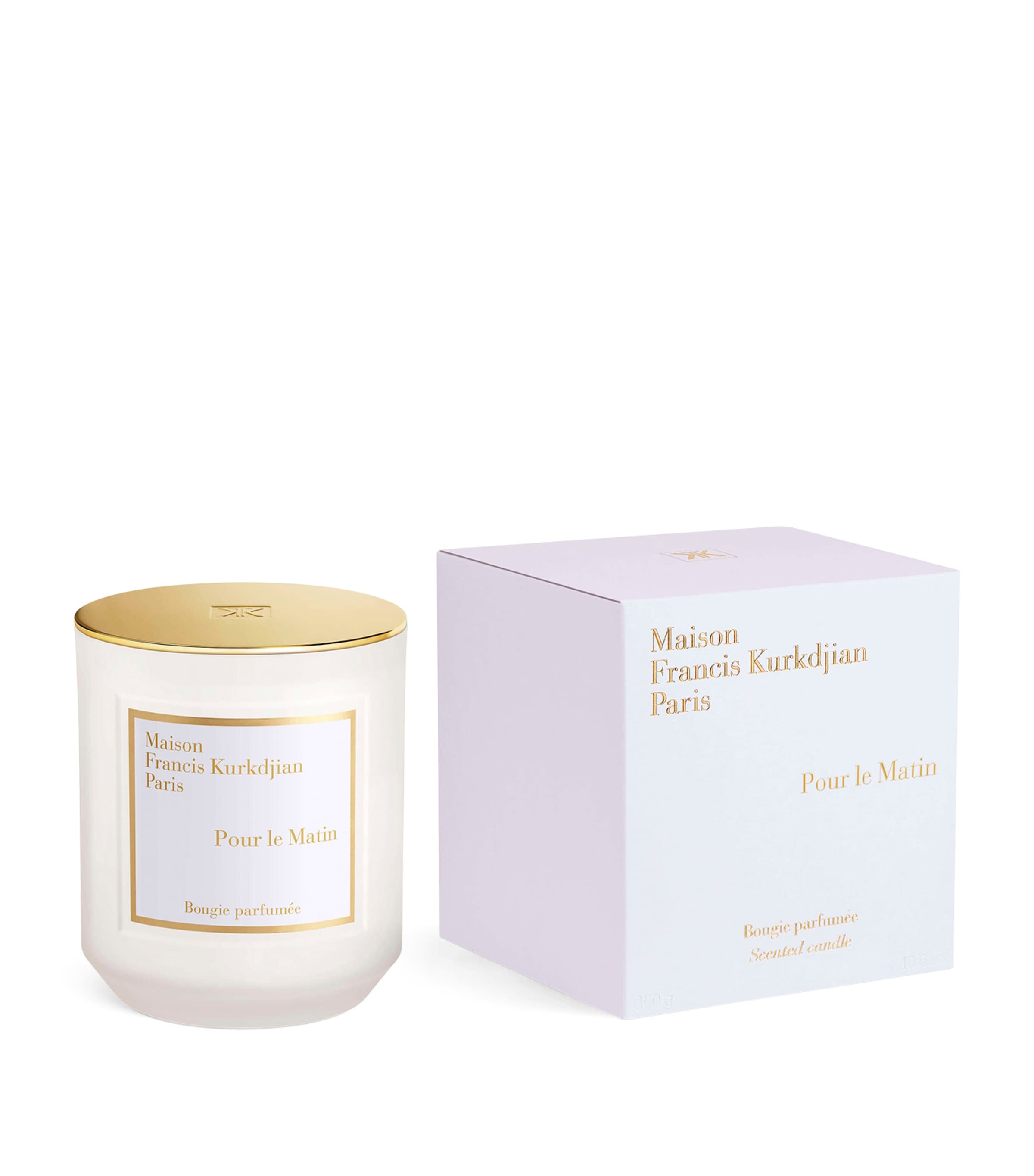 Maison Francis Kurkdjian Pour le Matin candle 300g, imported from the UK