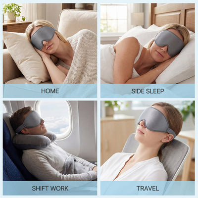Superdrug Livingandhome 3D skyggende sovemaske, justerbar stropp - Kjøp online hos McGrocer
