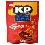 KP Flavour Kravers Smokin' Paprika Peanuts 140g GOODS Sainsburys   