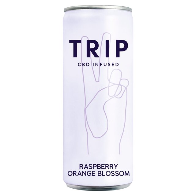 TRIP CBD Infused Raspberry Orange Blossom   250ml