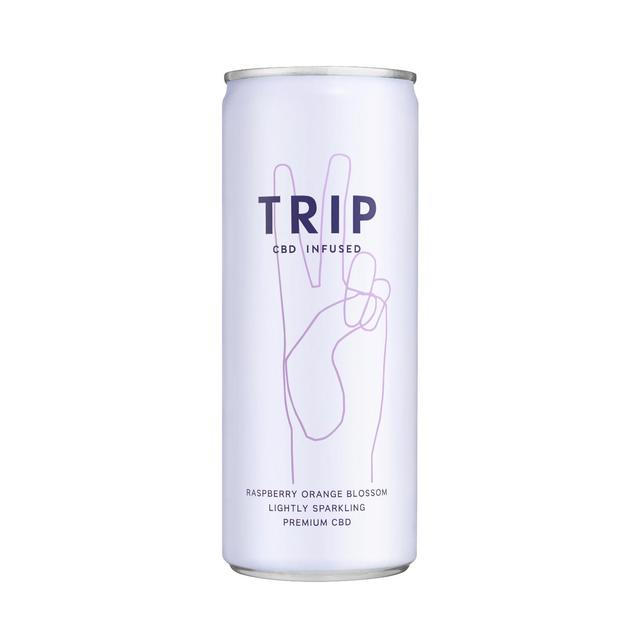 TRIP CBD Infused Raspberry Orange Blossom   250ml