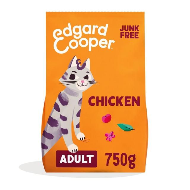 Edgard & Cooper Cat Dry Food Adult Chicken   750g