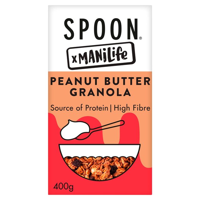 Spoon x Manilife Peanut Butter Granola   400g GOODS M&S   