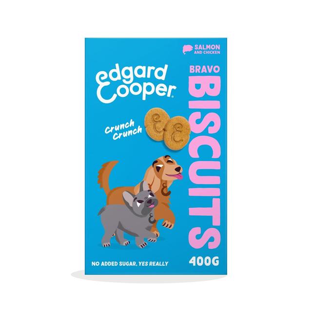 Edgard & Cooper Fresh Dog Treats Biscuits Salmon & Chicken   400g GOODS M&S   