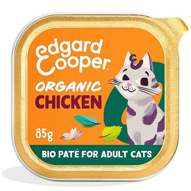 Edgard & Cooper Organic Cat Pate Adult Chicken   85g