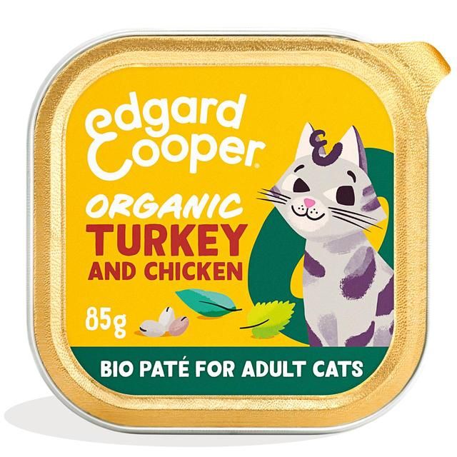 Edgard & Cooper Organic Cat Pate Adult Turkey   85g