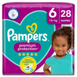 Pampers Premium Protection Size 6 28 Nappies Essential Pack   28 per pack GOODS M&S   