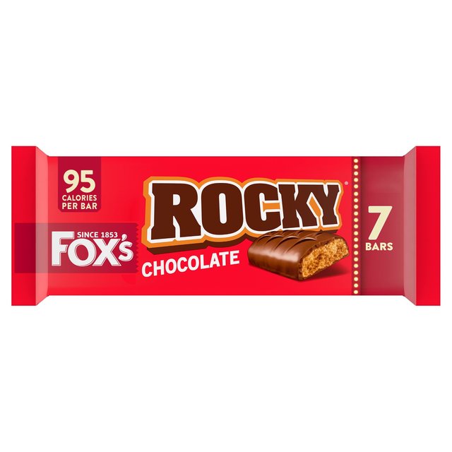 Fox's Rocky Chocolate Biscuit Bars Multipack   7 x 19g GOODS M&S   