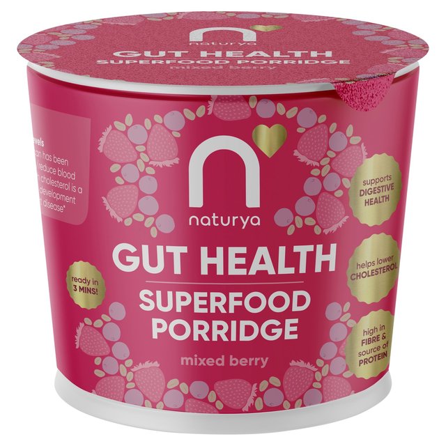 Naturya Superfood Porridge Gut Health Mixed Berry   55g GOODS M&S   