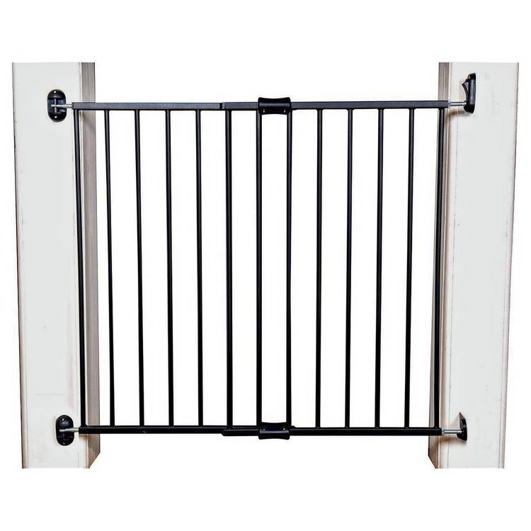 Extendable metal pet gate 73cm tall - British product