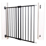 Extendable metal pet gate 73cm tall - British product