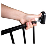 Extendable metal pet gate 73cm tall - British product