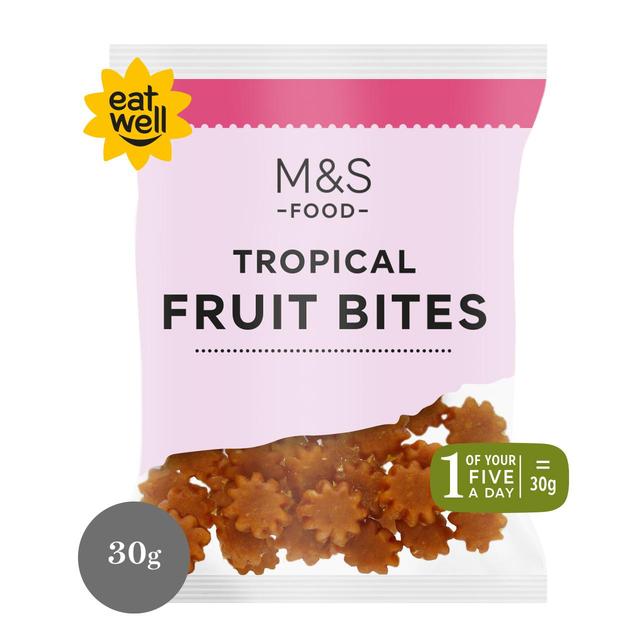 M&S Tropical Fruit Bites   30g