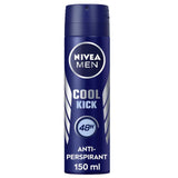 NIVEA Men Cool Kick Anti-perspirant Deodorant Spray   150ml GOODS M&S   