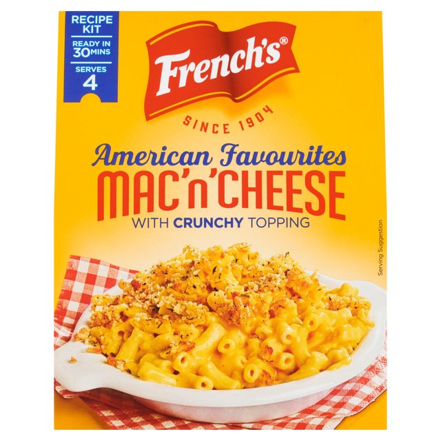 French's Mac 'n' Cheese with Crunchy Topping Recipe Kit 115G   115g GOODS M&S   