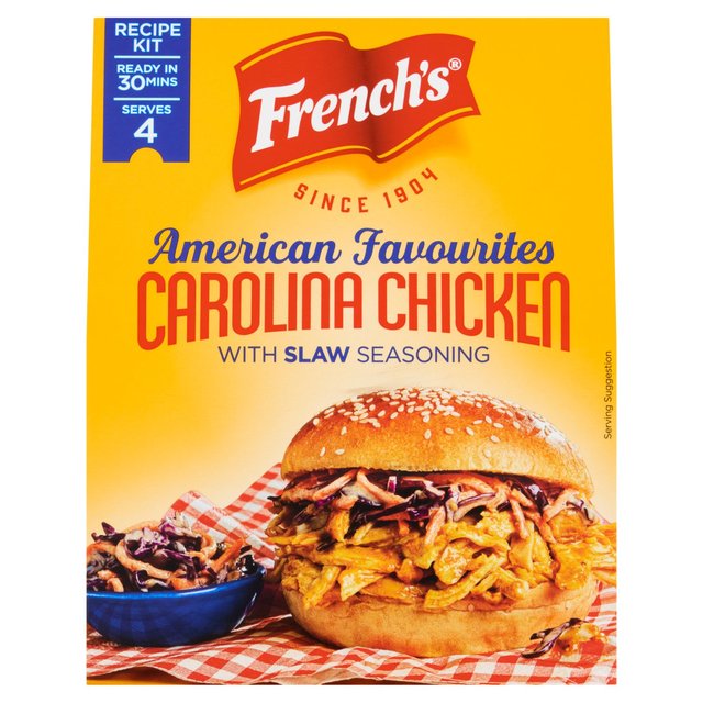 French's Carolina Chicken with Slaw Seasoning Recipe Kit 95G   95g GOODS M&S   