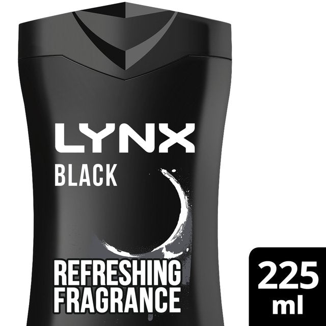 Lynx Black Shower Gel   225ml GOODS M&S   