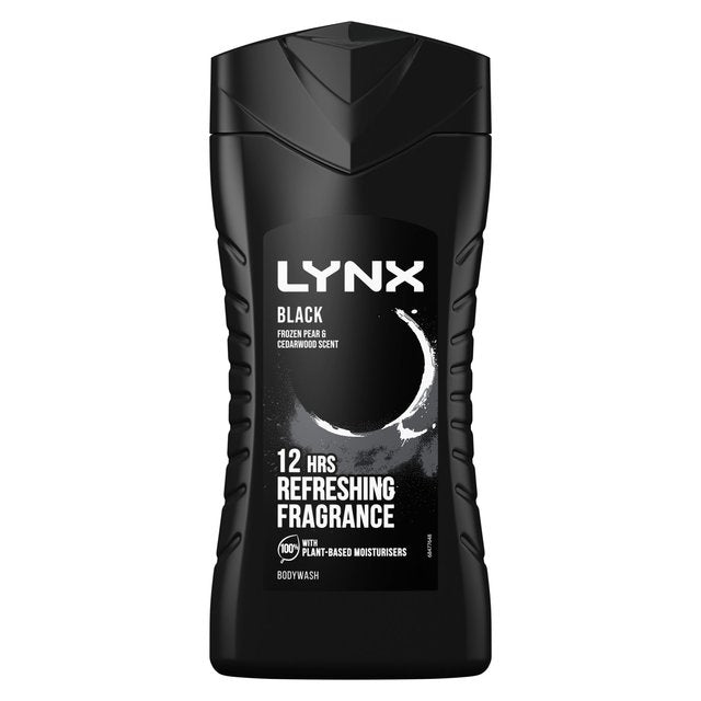 Lynx Black Shower Gel   225ml GOODS M&S   