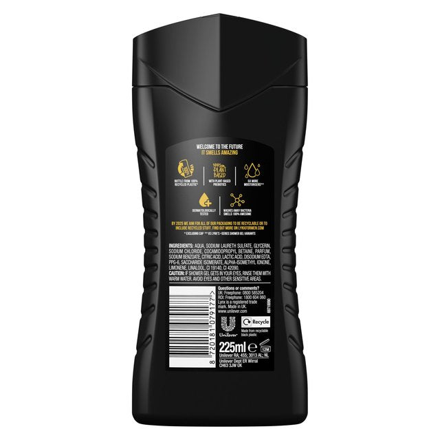 Lynx Black Shower Gel   225ml GOODS M&S   