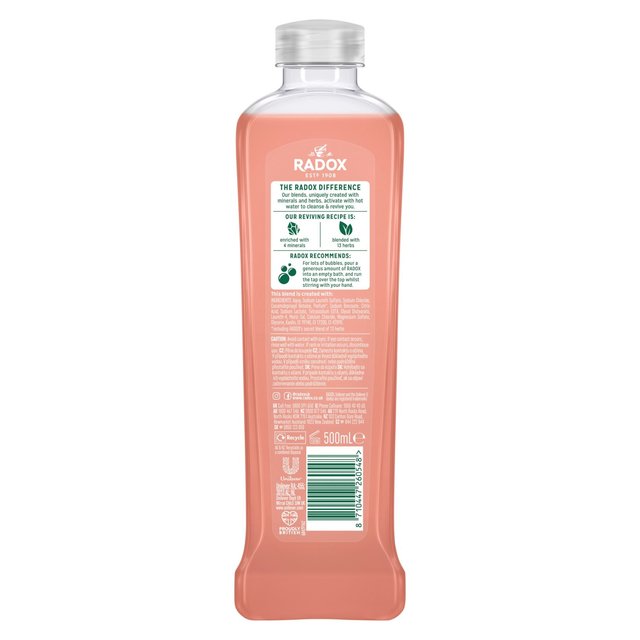 Radox Feel Detoxed Bath Soak   500ml GOODS M&S   