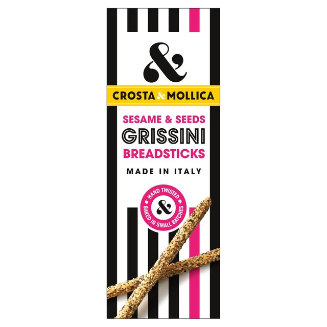 Crosta & Mollica Sesame & Seeds Grissini   140g GOODS M&S   