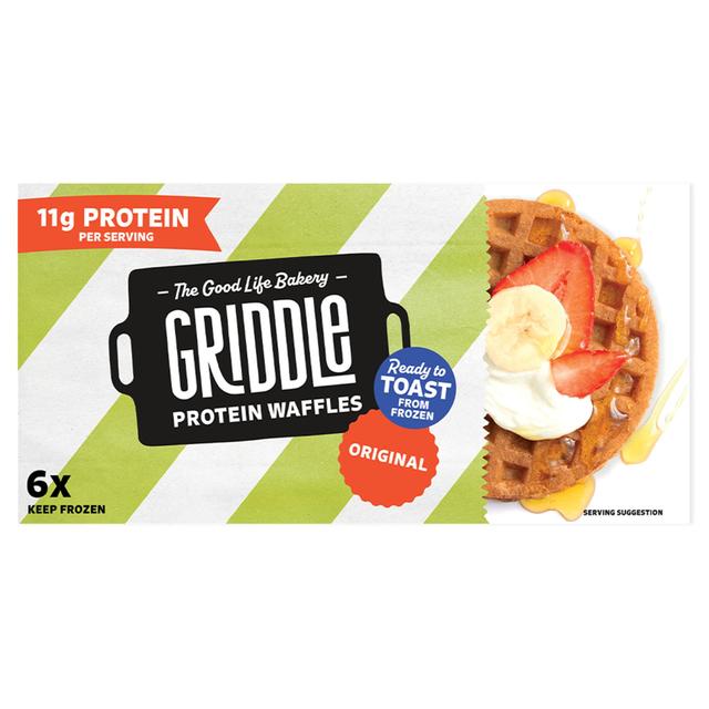 Griddle Original High Protein Toaster Waffles   200g GOODS M&S   