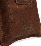 Barbour leather hip flask 113ml - British product